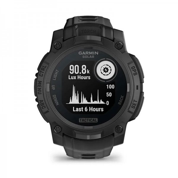 Умные часы Garmin Instinct 3 Solar 50 mm Tactical Black 010-03935-50