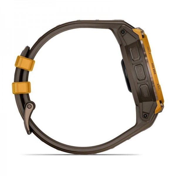 Умные часы Garmin Instinct Crossover Amoled Bronze Sunburst Cocoa 010-03398-01