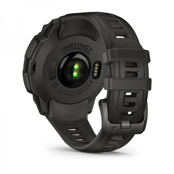 Умные часы Garmin Instinct Crossover Amoled Charcoal Black 010-03398-00