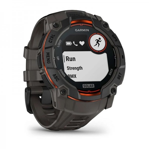 Умные часы Garmin Instinct 3 50 mm Solar Black 010-02935-00