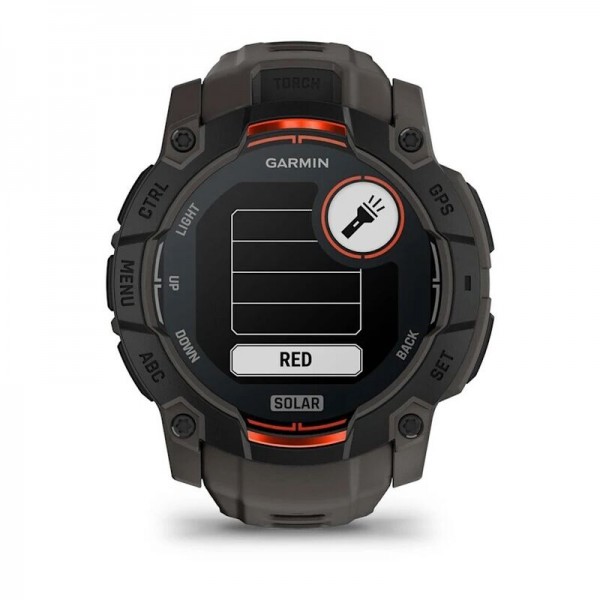 Умные часы Garmin Instinct 3 50 mm Solar Black 010-02935-00