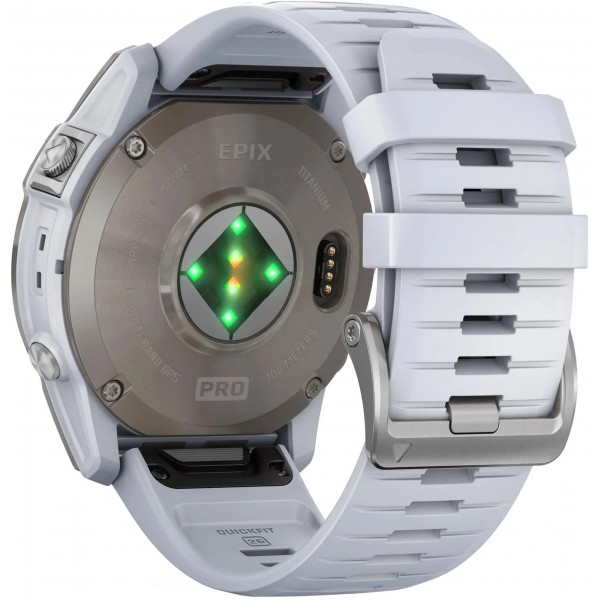 Умные часы Garmin Epix Pro (Gen 2) 51mm Sapphire Titanium Whitestone (010-02804-12)