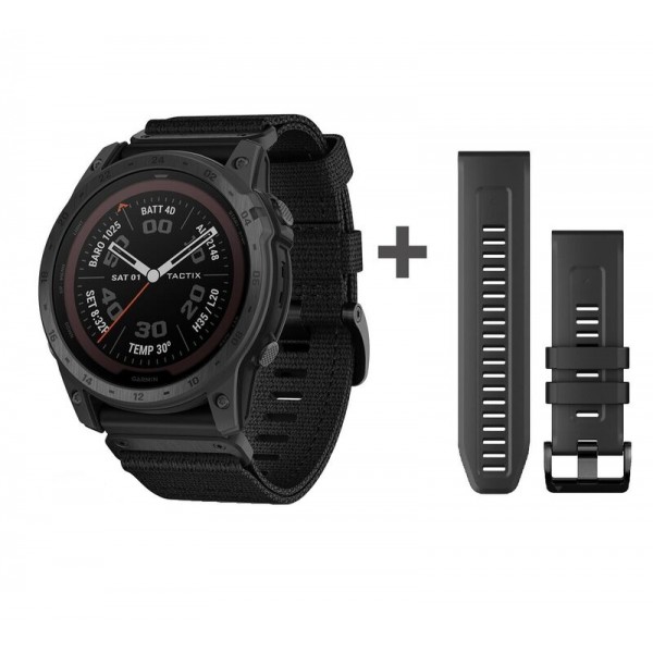 Умные часы Garmin Tactix 7 Pro Ballistics Sapphire Solar Black 010-02704-21 EU