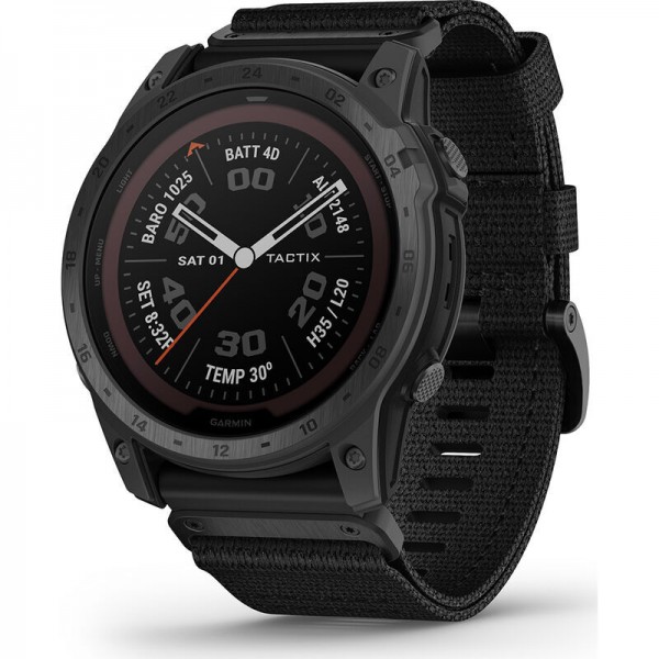 Умные часы Garmin Tactix 7 Pro Ballistics Sapphire Solar Black 010-02704-21 EU