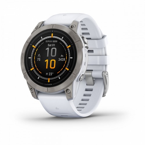 Умные часы Garmin EPIX PRO GEN 2 Sapphire Titanium Whitestone