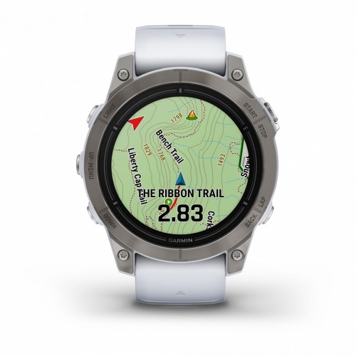 Умные часы Garmin EPIX PRO GEN 2 Sapphire Titanium Whitestone