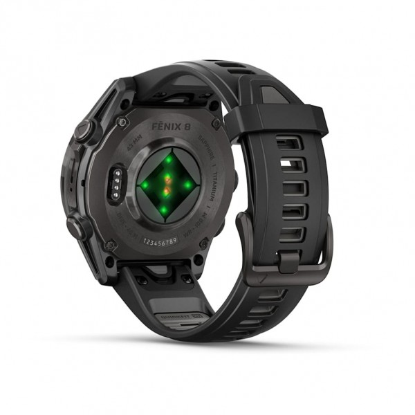 Умные часы Garmin Fenix 8 43 мм Amoled Sapphire Black 010-02903-20