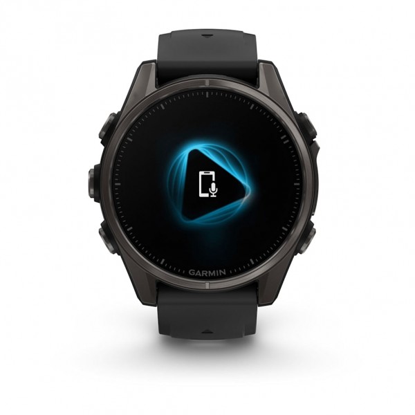 Умные часы Garmin Fenix 8 43 мм Amoled Sapphire Black 010-02903-20