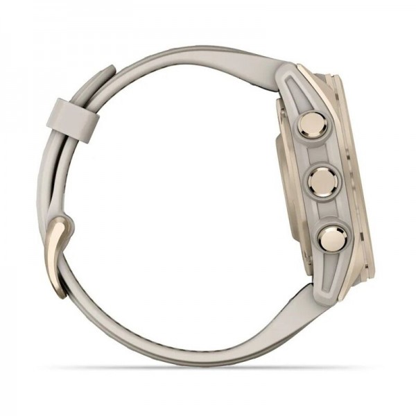 Умные часы Garmin Fenix 8 43 мм Amoled Sapphire Soft Gold 010-02903-11