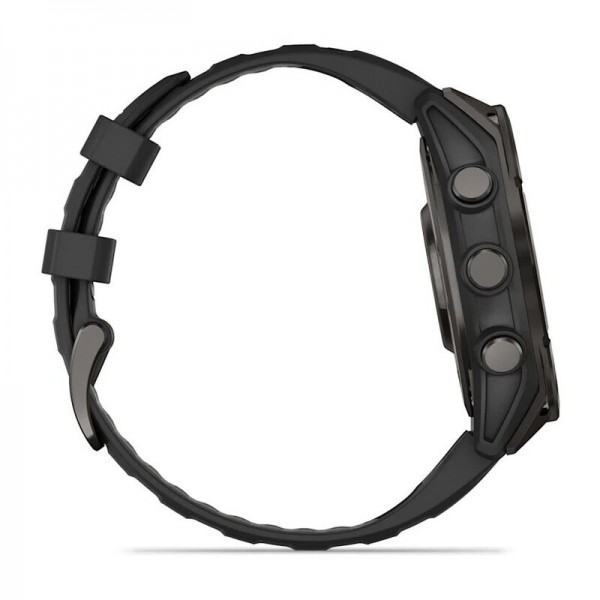 Умные часы Garmin Fenix 8 47 мм Amoled Sapphire Titanium Carbon Gray 010-02904-21