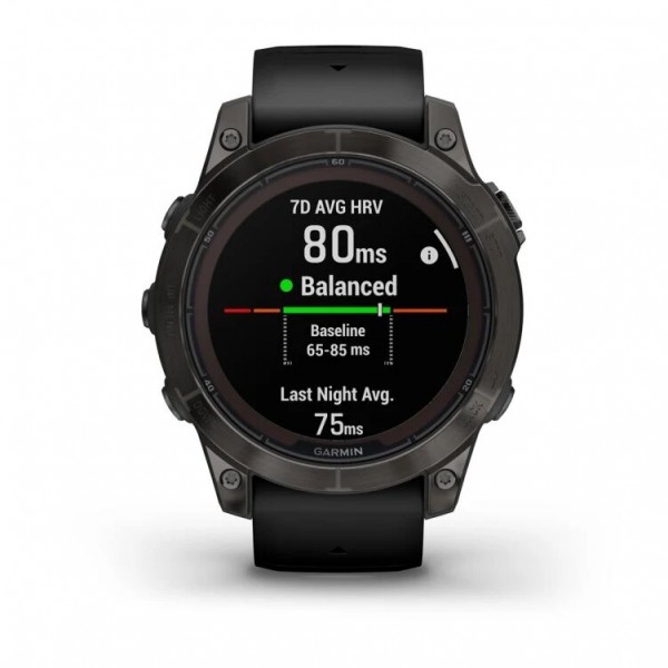 Купить Умные часы Garmin Garmin Fenix 7 Pro 47 мм Sapphire Solar Carbon Grey Whit Black Band 010-02777-00 в Москве