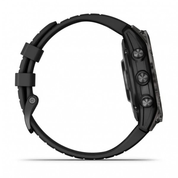 Купить Умные часы Garmin Garmin Fenix 7 Pro 47 мм Sapphire Solar Carbon Grey Whit Black Band 010-02777-00 в Москве