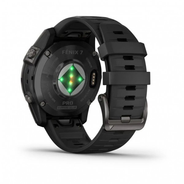 Купить Умные часы Garmin Garmin Fenix 7 Pro 47 мм Sapphire Solar Carbon Grey Whit Black Band 010-02777-00 в Москве