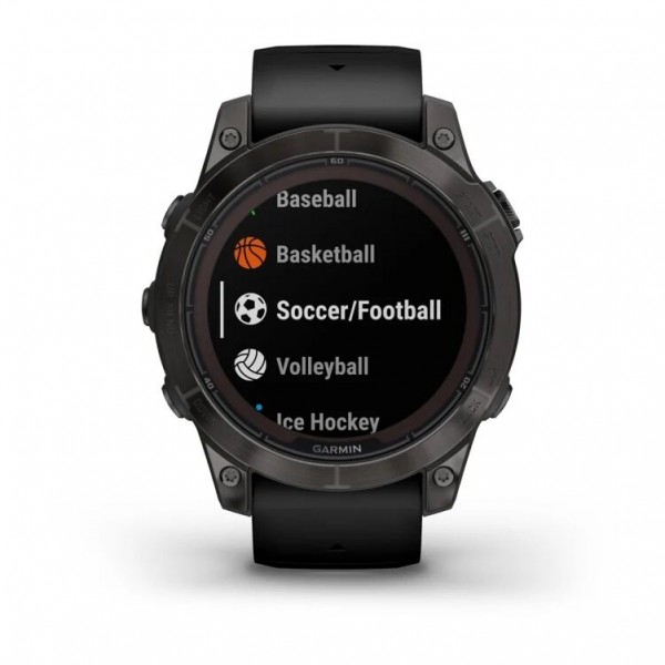 Купить Умные часы Garmin Garmin Fenix 7 Pro 47 мм Sapphire Solar Carbon Grey Whit Black Band 010-02777-00 в Москве