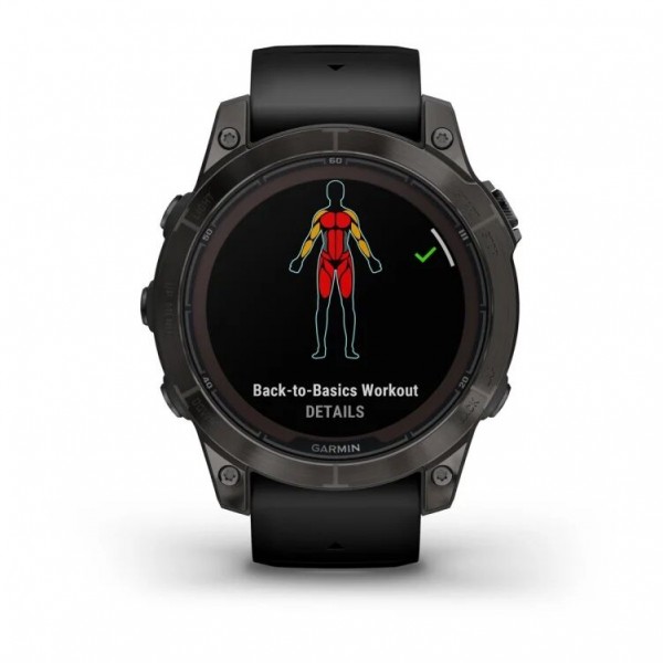 Купить Умные часы Garmin Garmin Fenix 7 Pro 47 мм Sapphire Solar Carbon Grey Whit Black Band 010-02777-00 в Москве