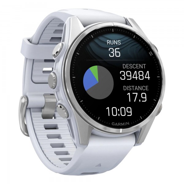 Умные часы Garmin FENIX 8 43 мм Amoled Silver EU