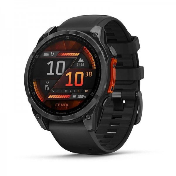 Умные часы Garmin Fenix 8 47 мм Amoled Slate Gray 010-02904-00