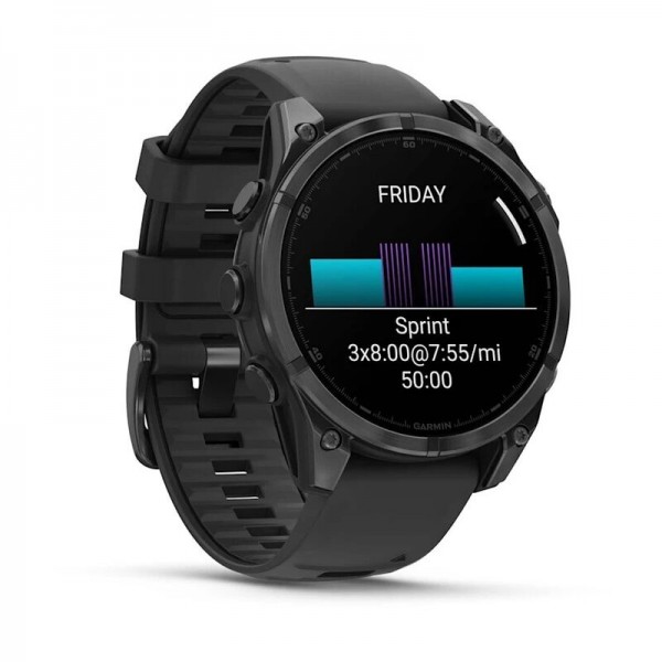 Умные часы Garmin Fenix 8 47 мм Amoled Slate Gray 010-02904-00