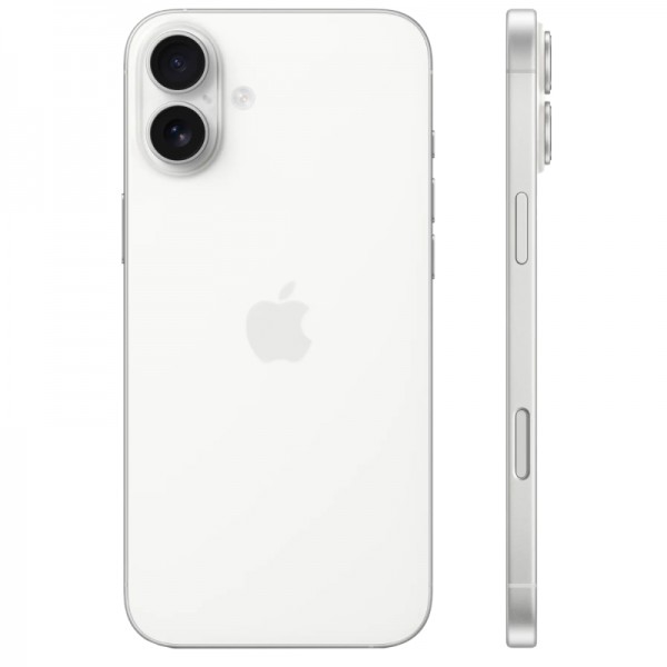 Смартфон Apple iPhone 16 256ГБ, Dual: nano SIM + eSIM, White 