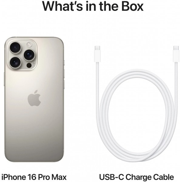 Смартфон Apple iPhone 16 Pro Max 512Gb SIM+SIM Natural Titanium
