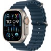 Умные часы Apple Watch Ultra 2 49 мм Titanium Case, титановый/indigo Alpine Loop (S)