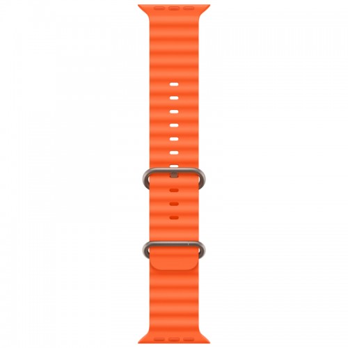 Умные часы Apple Watch Ultra 2 49 мм Titanium Case, титановый/Orange Ocean Band One Size