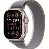 Умные часы Apple Watch Ultra 2 49 мм Titanium Case, титановый/green/gray Trail Loop (S/M)