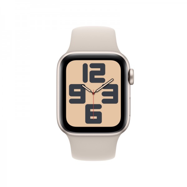 Умные часы Apple Watch SE 2 (2023) GPS 40mm Starlight Aluminium Case with Starlight Sport Band S/M (MR9U3)
