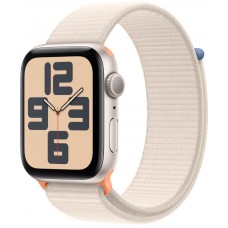 Умные часы Apple Watch SE 2 (2023) GPS 44mm Starlight Aluminium Case with Starlight Sport Loop (MRE63)