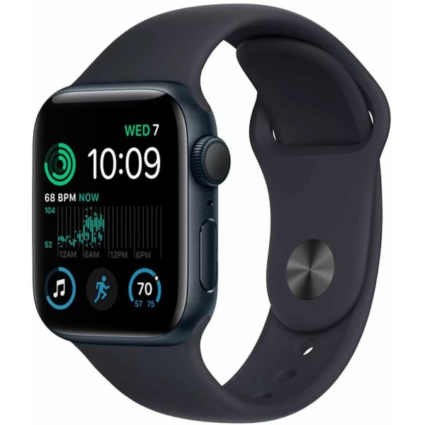 Умные часы Apple Watch SE 2 (2023) GPS 40mm Aluminum Case with Midnight Sport Band S/M (MR9X3)