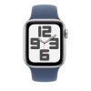 Умные часы Apple Watch SE 2 (2024) 40mm Silver Aluminium Case with Denim Sport Band S/M (MXEC3)