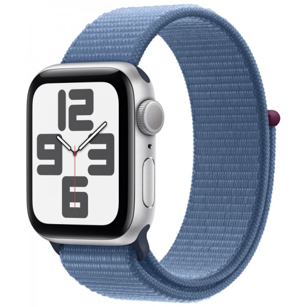 Умные часы Apple Watch SE 2 (2023) GPS 40mm Silver Aluminium Case with Winter Blue Sport Loop (MRE33)