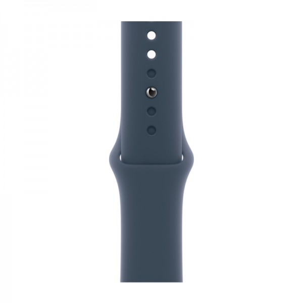 Умные часы Apple Watch SE 2 (2023) GPS 40mm Silver Aluminium Case with Storm Blue Sport Band S/M (MRE13)