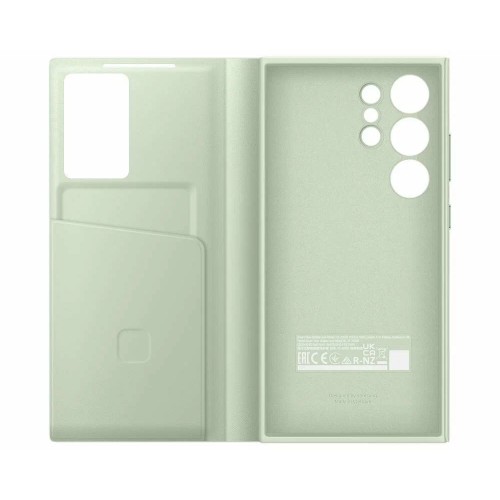 Чехол - книжка Samsung Smart View Wallet Case Cover Galaxy S24 Ultra S24 Ultra Smart View Wallet Case Light Green - RU Green EF-ZS926CGEGRU