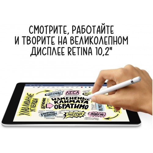 Планшет Apple iPad 10.2 (9gen), 256 ГБ, Wi-Fi, серый