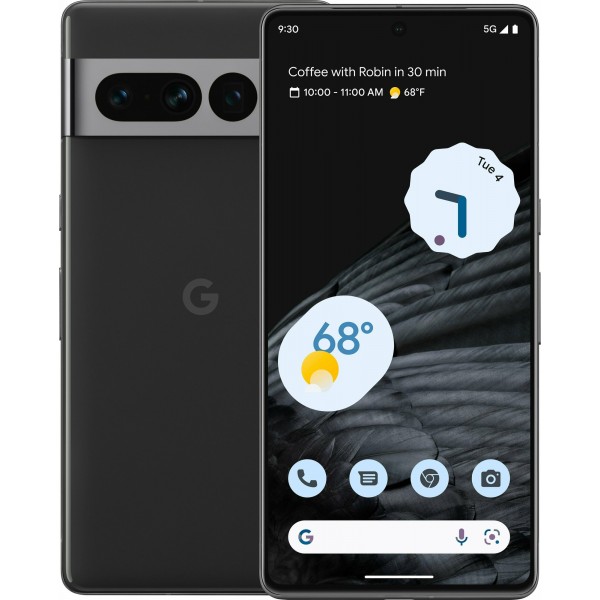 Смартфон Google Pixel 7 Pro 12/512 ГБ, Dual: nano SIM + eSIM, Obsidian