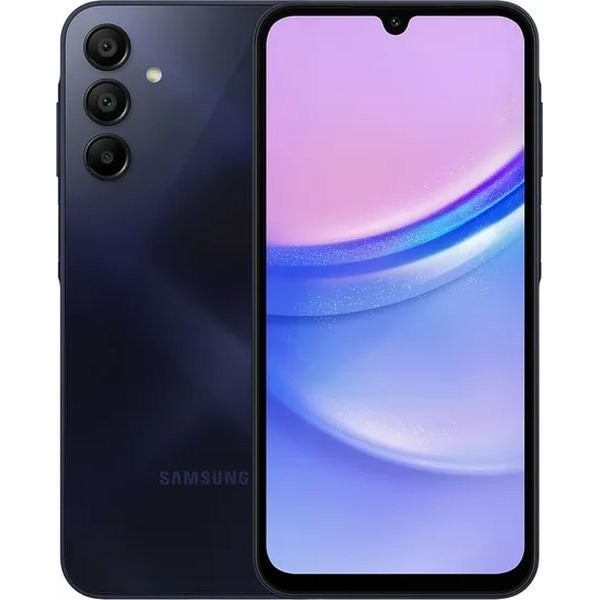 Смартфон Samsung Galaxy A15 6/128 ГБ, Dual nano SIM, RU, Blue Black