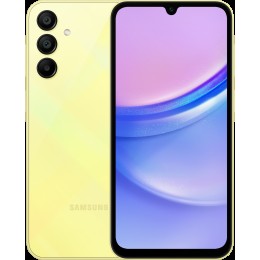 Смартфон Samsung Galaxy A15 4/128 ГБ, Dual nano SIM, Yellow