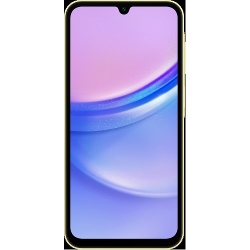 Смартфон Samsung Galaxy A15 4/128 ГБ, Dual nano SIM, Yellow