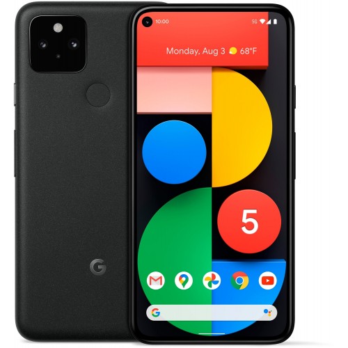 Смартфон Google Pixel 5 8/128 ГБ, nano SIM+eSIM, Just black