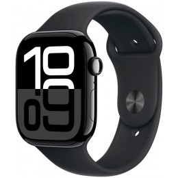 Apple Watch S10 46mm Aluminium Jet Black M/L (MWWQ3)