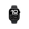 Apple Watch S10 46mm Aluminium Jet Black Sport Band S/M