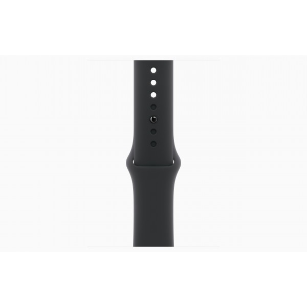 Apple Watch S10 46mm Aluminium Jet Black Sport Band S/M