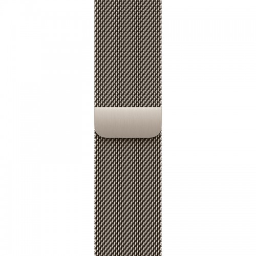 Apple Watch S10 46mm Natural Titanium Case with Natural Milanese Loop S/M (HK)