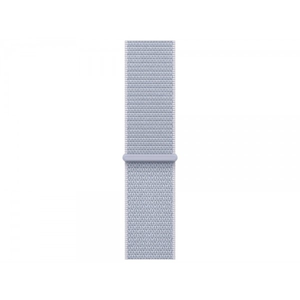 Apple Watch S10 42mm Jet Black Aluminium Case with Blue Cloud Sport Loop 