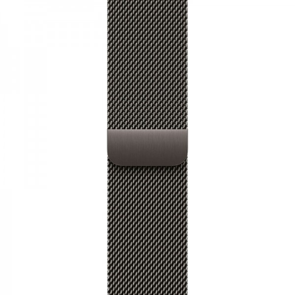 Apple Watch S10 42mm Slate Titanium Case with Slate Milanese Loop