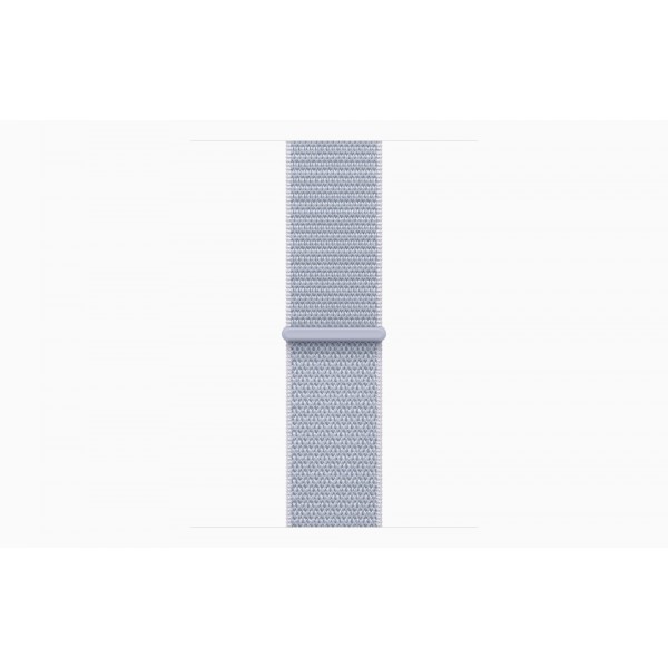 Apple Watch S10 42mm Silver Aluminium Case with Blue Cloud Sport Loop 