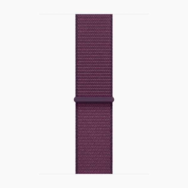 Apple Watch S10 42mm Rose Gold Aluminum Case with Plum Sport Loop