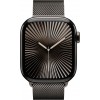 Apple Watch S10 46mm Slate Titanium Case with Slate Milanese Loop M/L