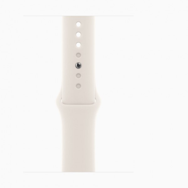 Apple Watch S10 42mm в розовом золоте с ремешком Starlight S/M